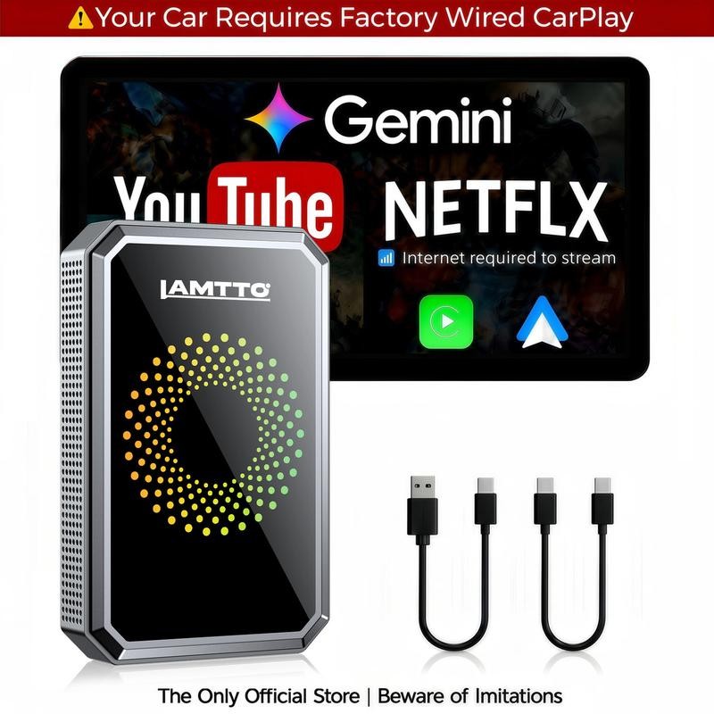 RC23 Wireless CarPlay Adapter for Wired Factory Screens