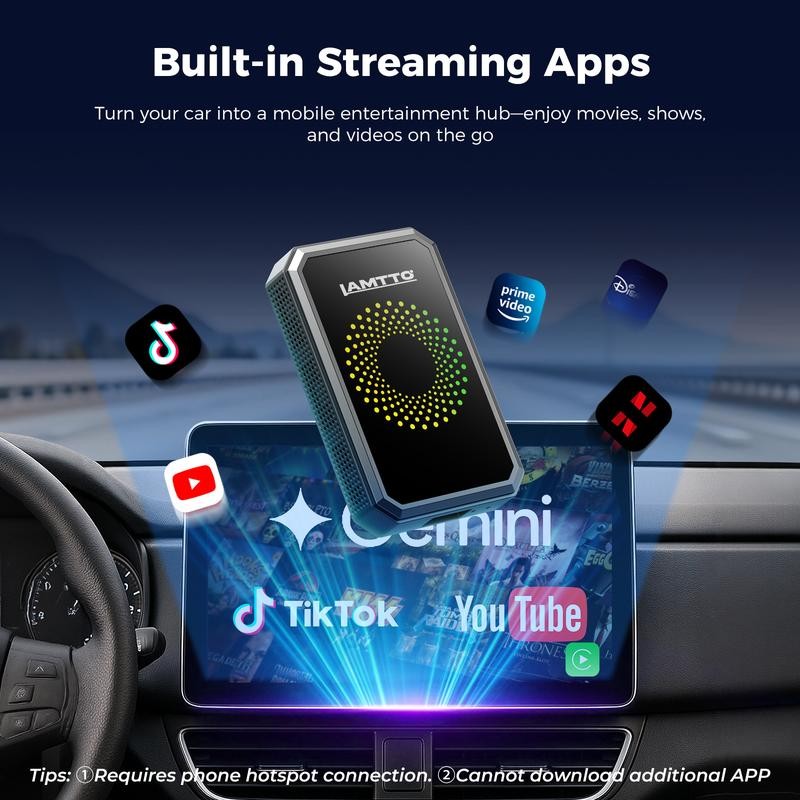 RC23 Wireless CarPlay Adapter for Wired Factory Screens